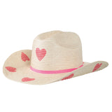 Sunbody KDS Cattleman Guatamalan Palm - Pink Hearts - One Size