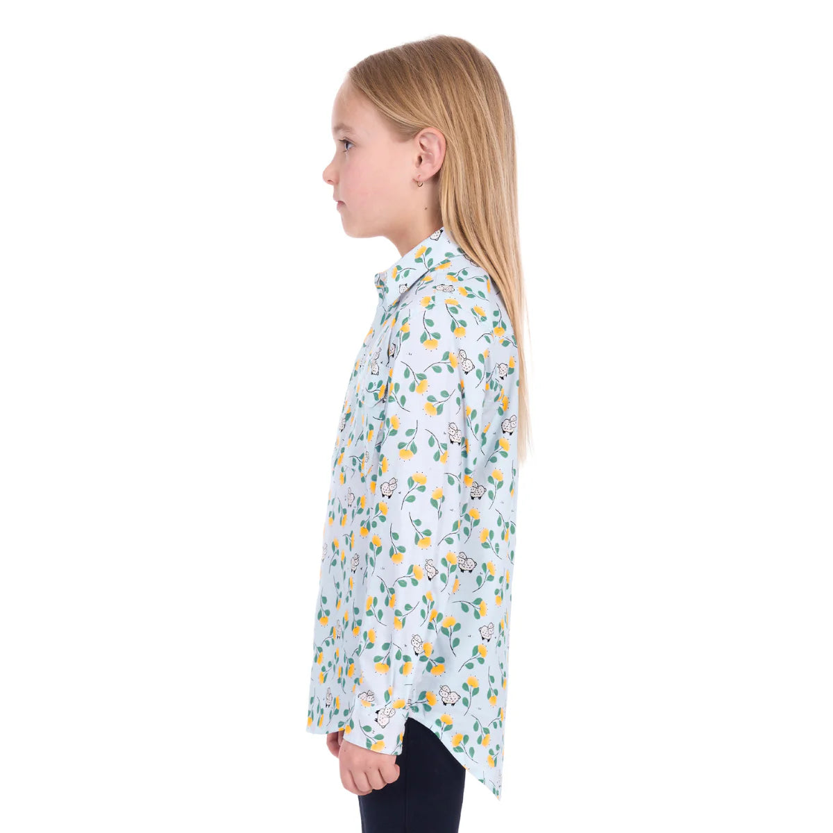 Hard Slog Kids Suzie 1/2 PLKT LS Shirt
