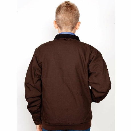 Junior Diamantina Jacket - Chocolate 1