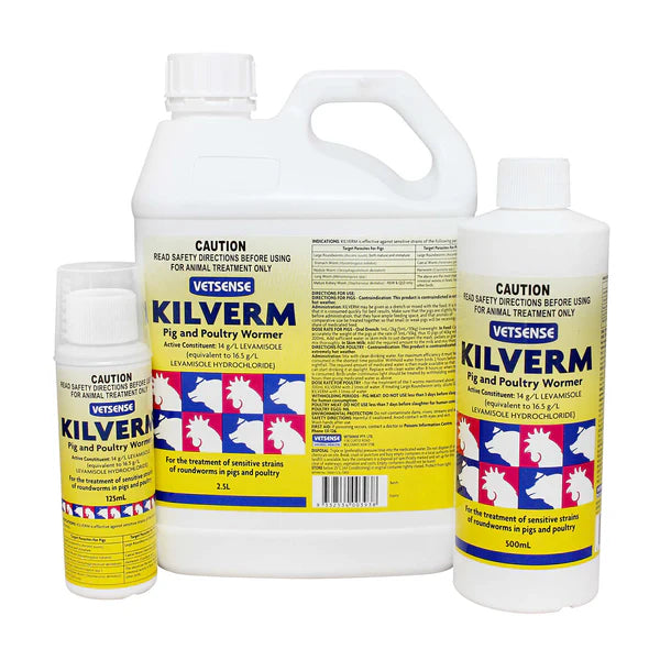Kilverm Pig &amp; Poultry Wormer 500ml