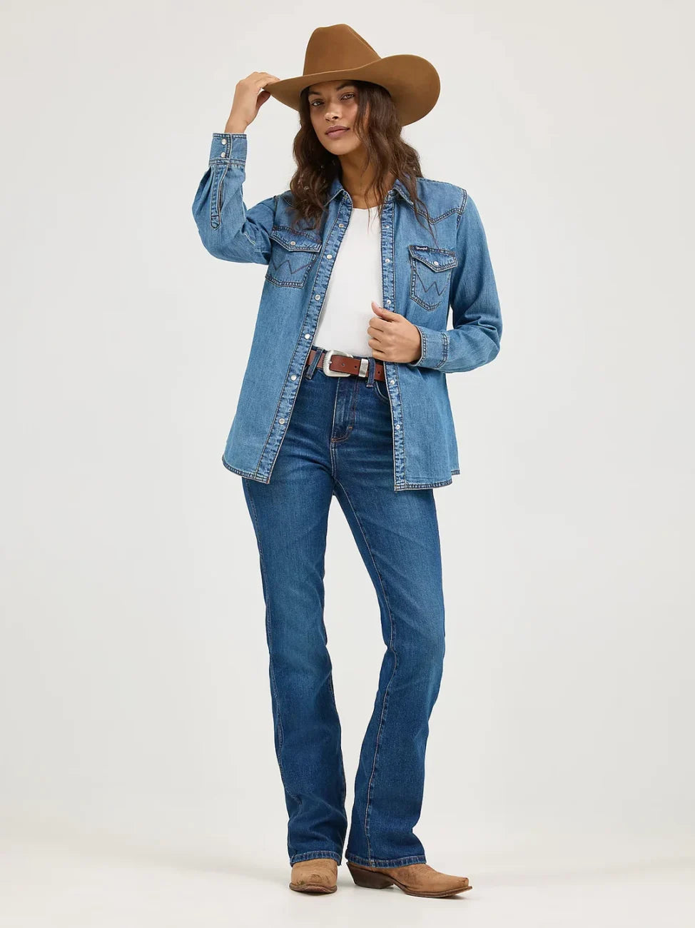 Wrangler Womens Classic Fit Denim