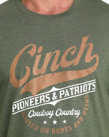 CINCH MENS TEE OLIVE