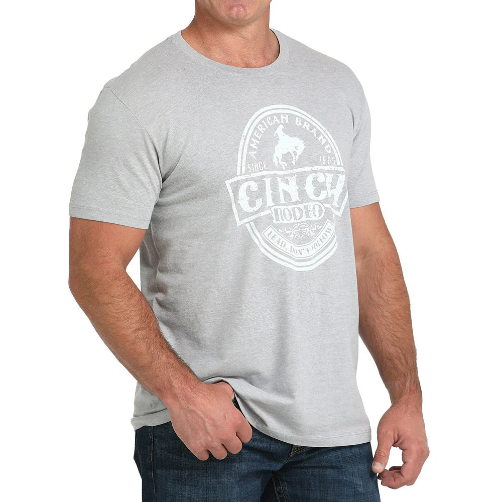 CINCH Grey Rodeo Tee