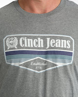 CINCH Mens Grey T-Shirt