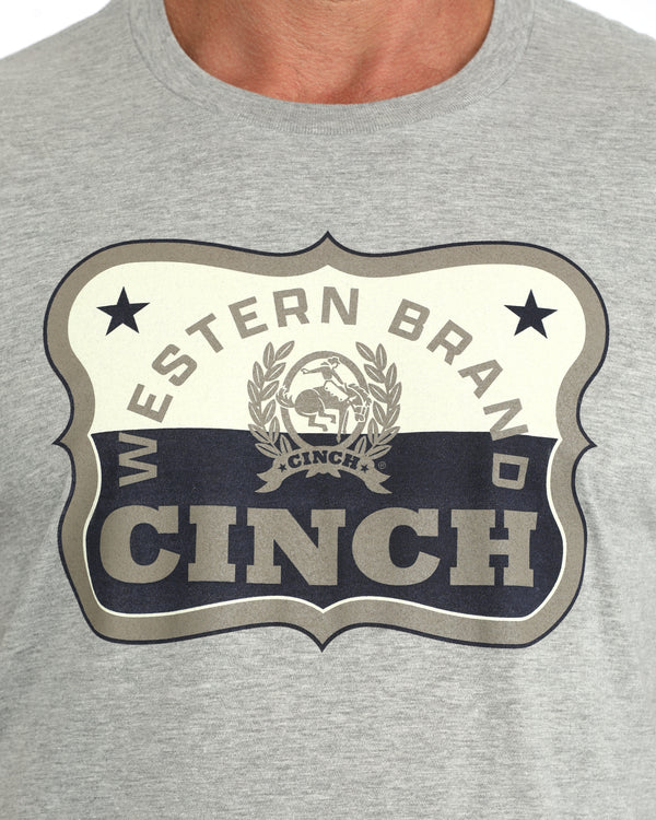 Cinch Mens Grey tee