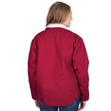 JC Diamantina Adult Sherpa Jacket - Very Berry