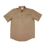 Mens Adam Workshirt SS 1 2 Brown 2