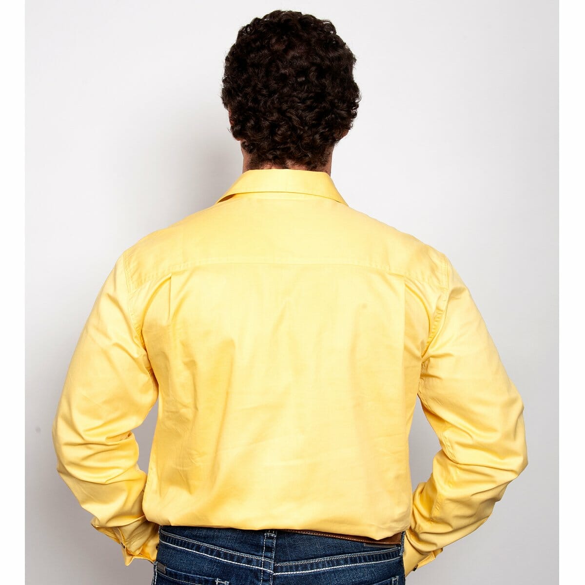 Mens Evan Workshirt LS FB Butter 1