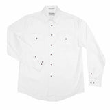 Mens Evan Workshirt LS FB White 2