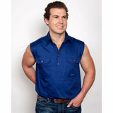 Mens Jack Workshirt S less Cobalt