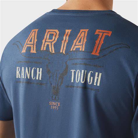 Ariat Mens Ranch Tough SS Tee