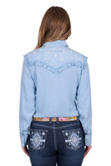 Pure Western Womens Pheobe LS Shirt