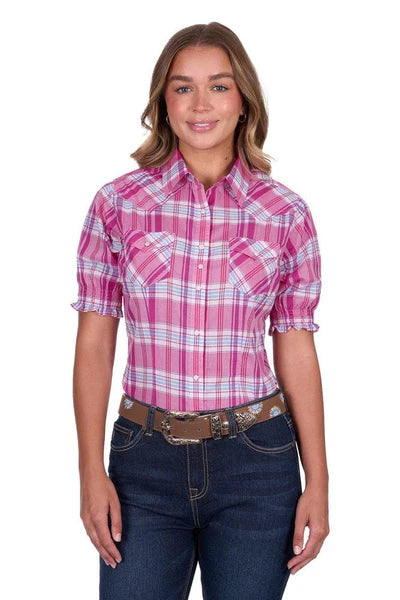 Pure Western Womens Leni SS Shirt