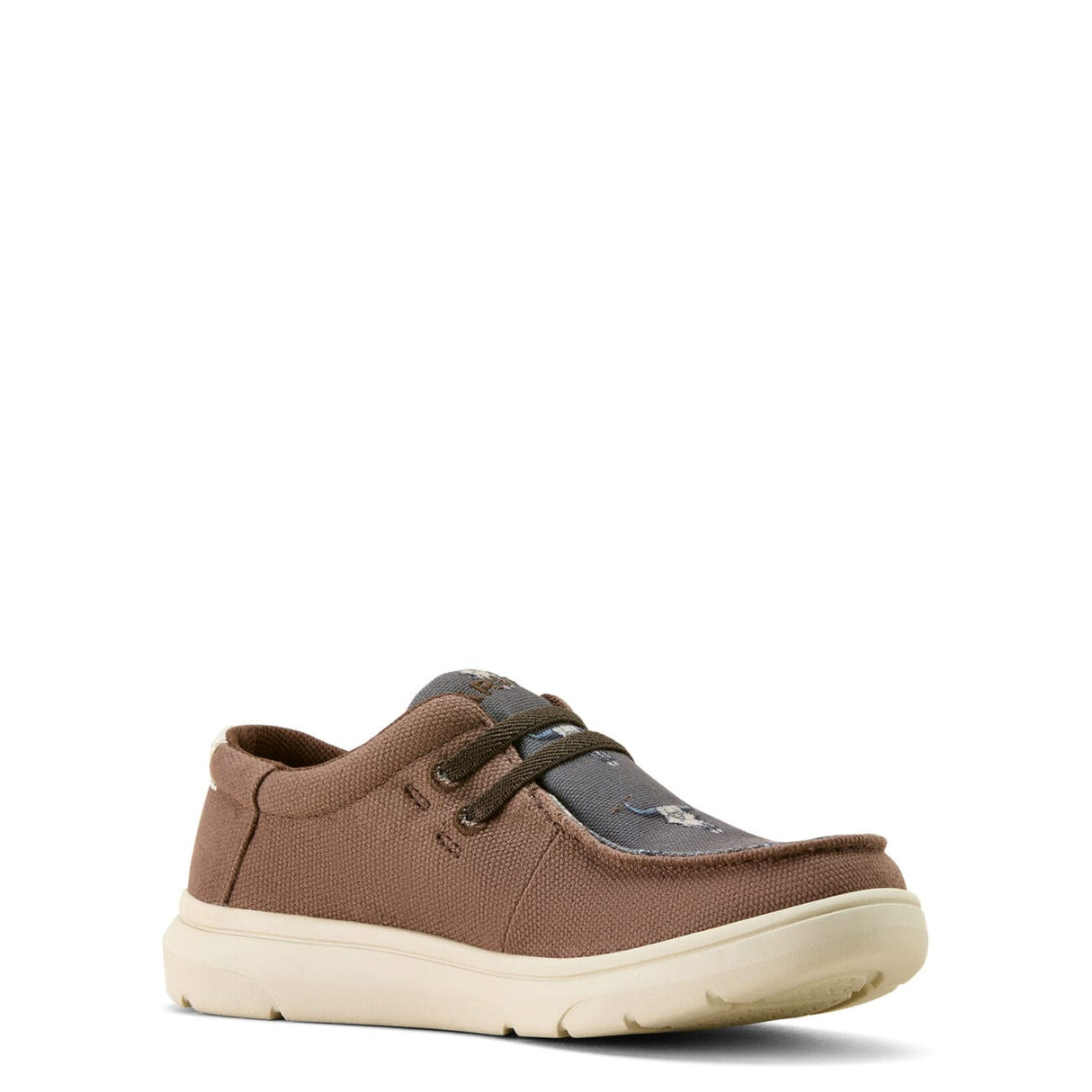 Ariat Youth Hilo - Chocolate Steer Heads