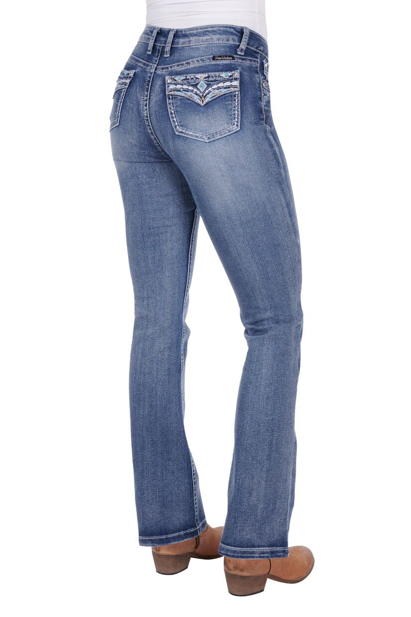 Pure Western Womens Jemma Hi Rise Jean