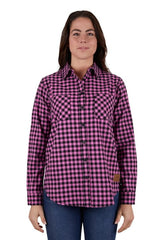 Womens Adrianna Thermal LS Shirt