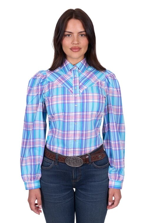 WRangler Womens Emily Check LS Shirt
