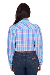 WRangler Womens Emily Check LS Shirt