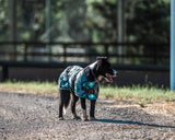 Dog Coat Thermo Master Aztec Turquoise