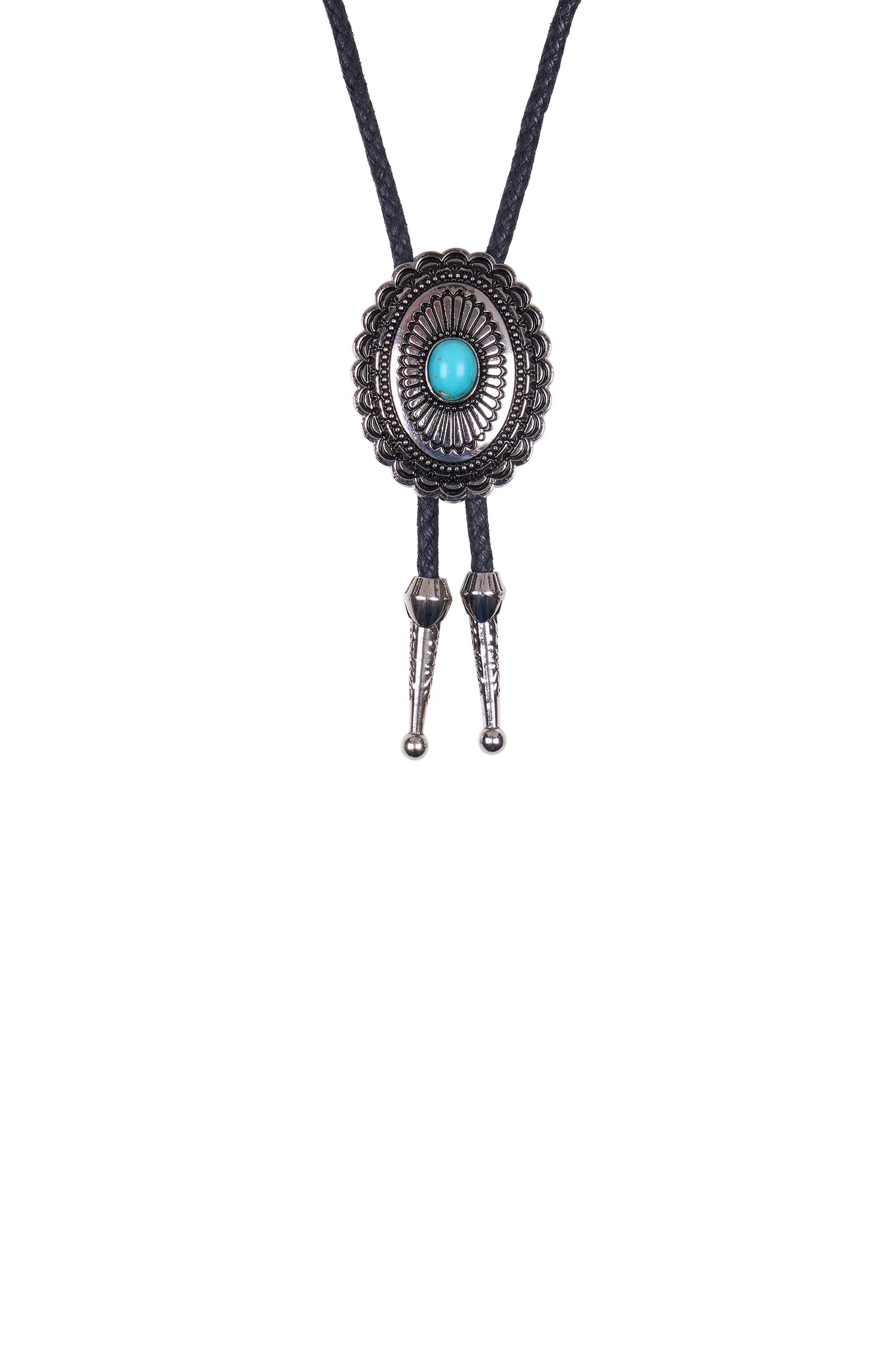Turquoise Stone Bolo Tie