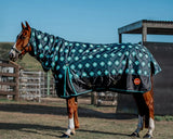 Horse Rug Combo 1200D Aztec Turquoise 5'9