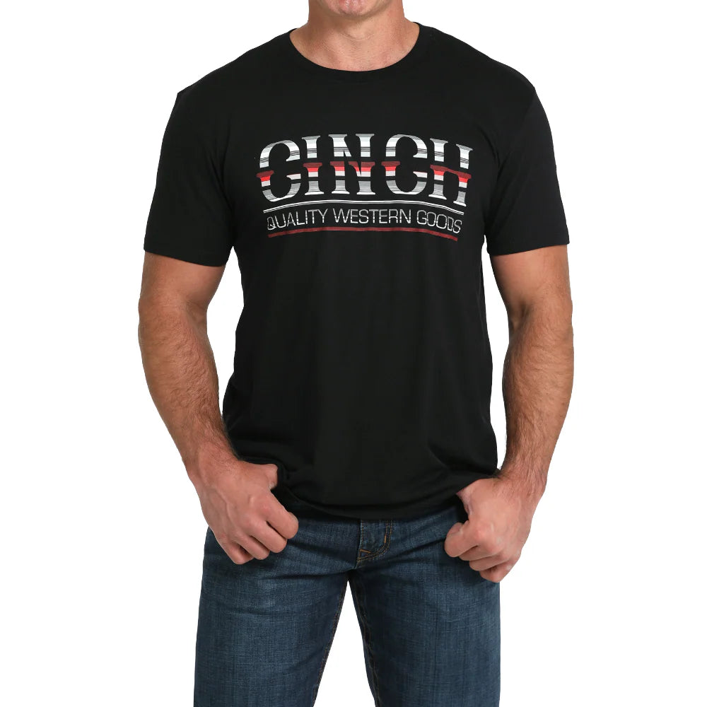 CINCH Black Tee - Quality Western Goods