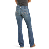 Womens REAL Mid Rise Stackable Straight Leg Stretch
