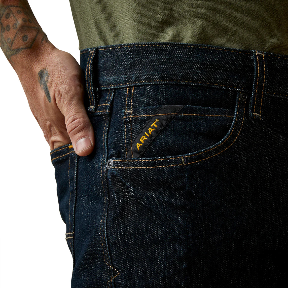 Mens Rebar M7 Durastretch Basic Straight Leg