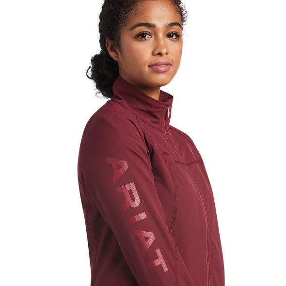 Ariat Womens Agile Softshell Jacket Zinfandel