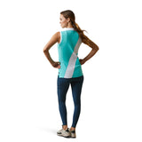 Ariat Women's Taryn SS Polo Pool Blue