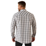 Ariat Mns Winkle Free Ari Fitted Snap LS Shirt