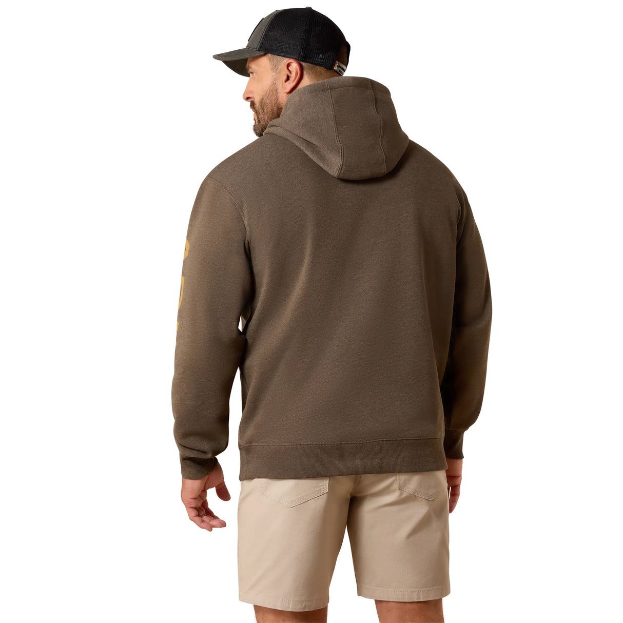 Ariat Mns Rebar Lightweight Logo Hoodie
