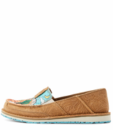 Ariat Womens Tan Suede Emboss/Arizona Skies