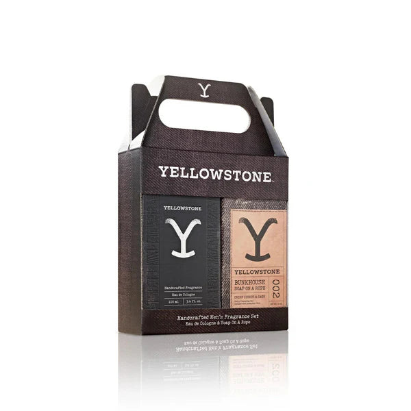 Tru Western Mens Yellowstone Gift Set For Him