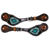 Turq Beaded SpurStraps Ladies