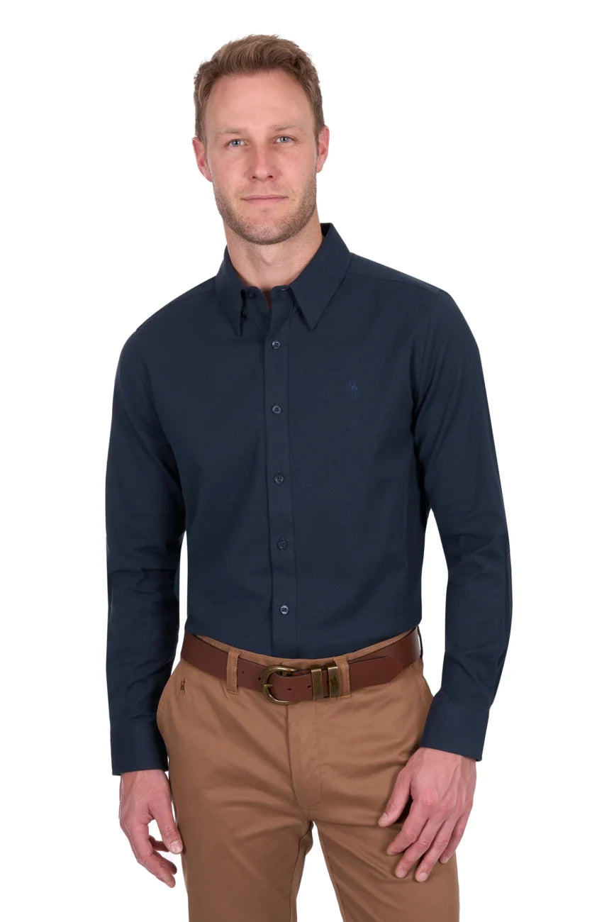 Thomas Cook Mens Roger Linen LS Shirt