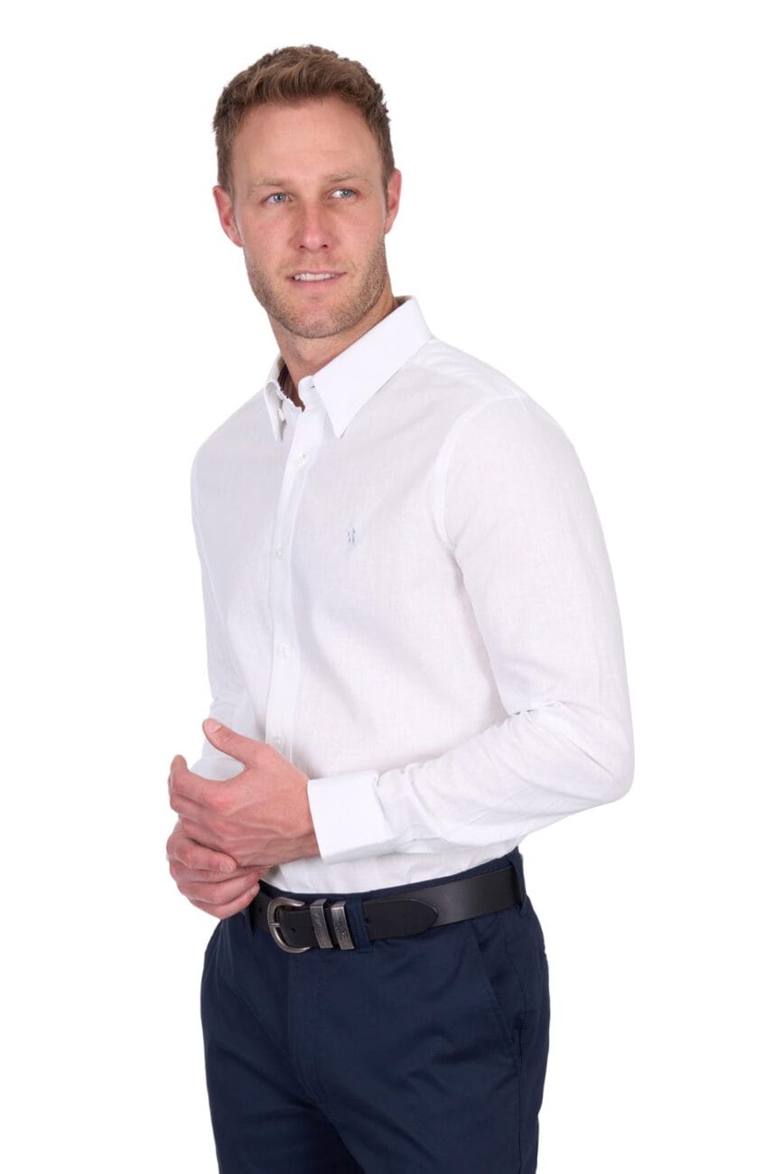 Thomas Cook Mens TC Linen LS Shirt