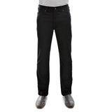 Mens Tailored Moleskin Jean 32 Leg - Black