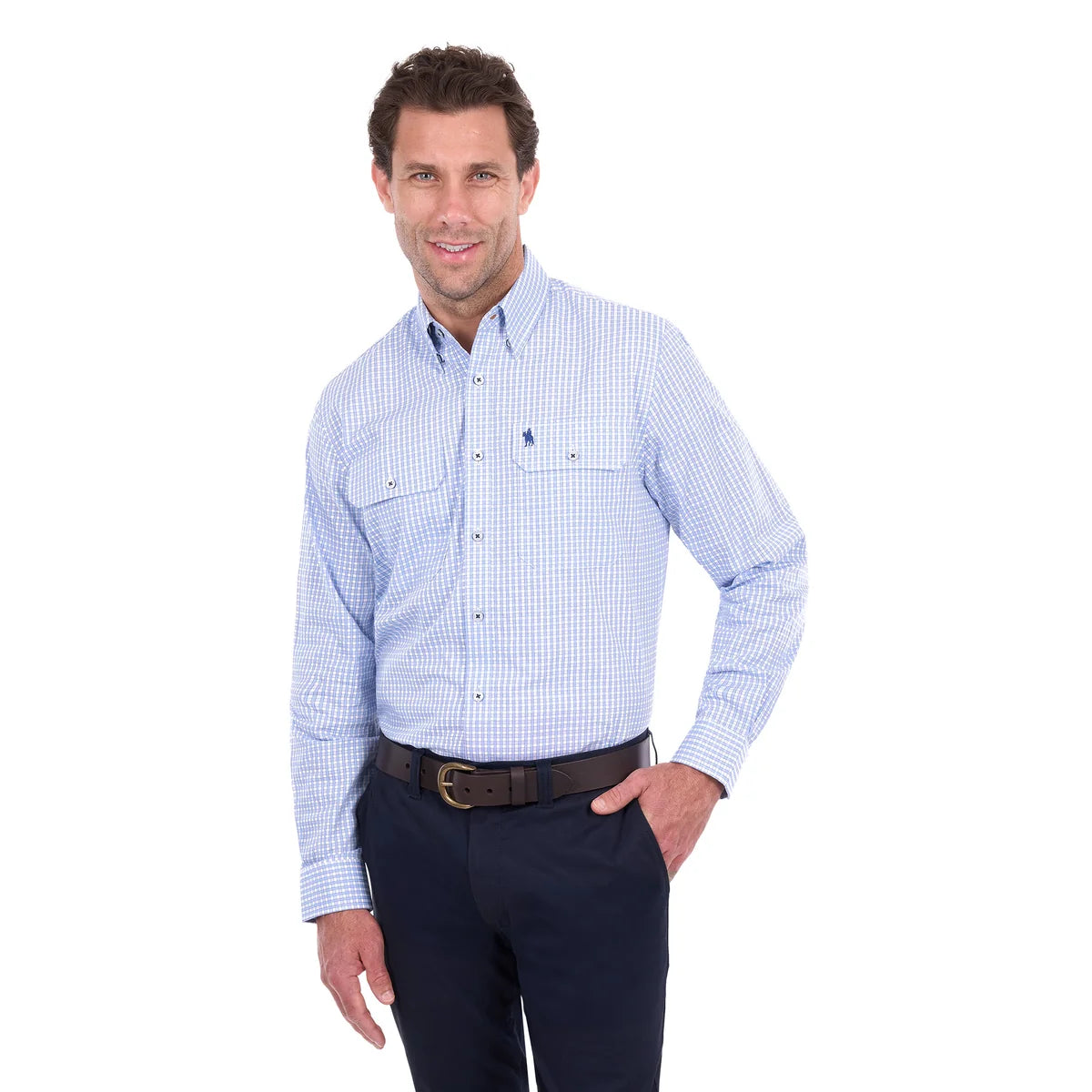 Thomas Cook Mens Isaac 2PKT LS Shirt