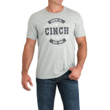 CINCH MENS DENIM CO GREY T-SHIRT
