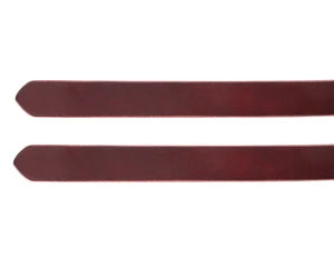 Weaver Split Reins Tie End - Latigo