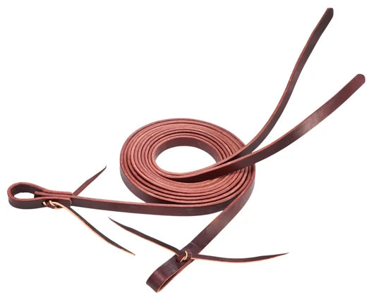Weaver Split Reins Tie End - Latigo