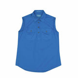 Womens Kerry Workshirt S less Blue Jewel 2