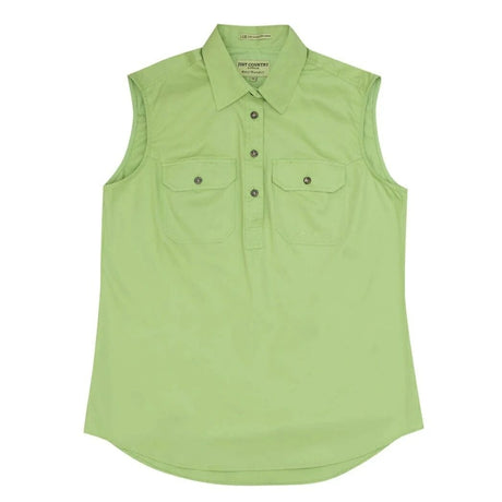 Womens Kerry Workshirt S less Green Lime 2