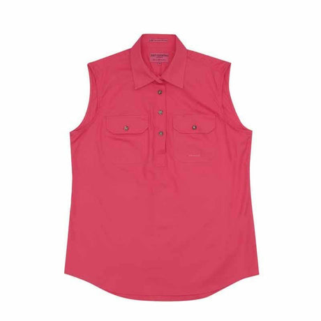 Womens Kerry Workshirt S less Hot Pink 2