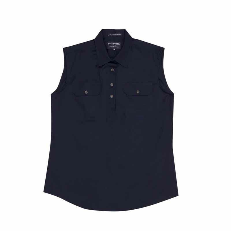 Womens Kerry Workshirt S less Navy 2