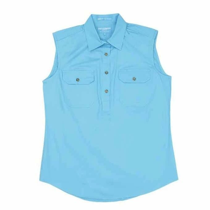 Womens Kerry Workshirt S less Sky 2