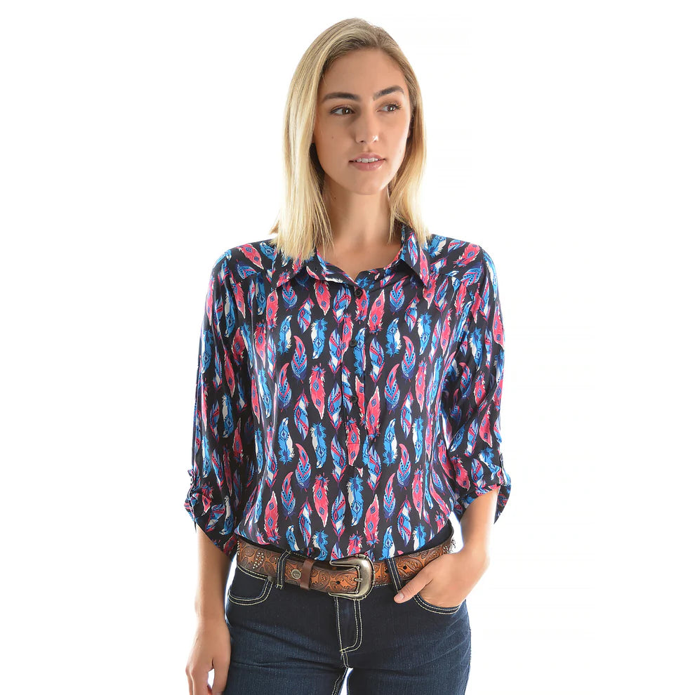 Wmns Malia Print tab Shirt