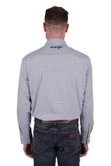 Wrangler Mens Clinton Logo LS Shirt