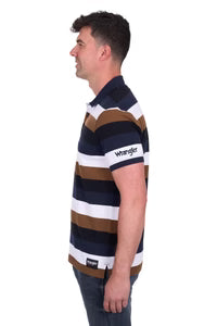 Wrangler Mens Walter 1PKT SS Polo